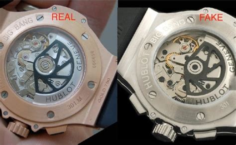 hublot original vs fake